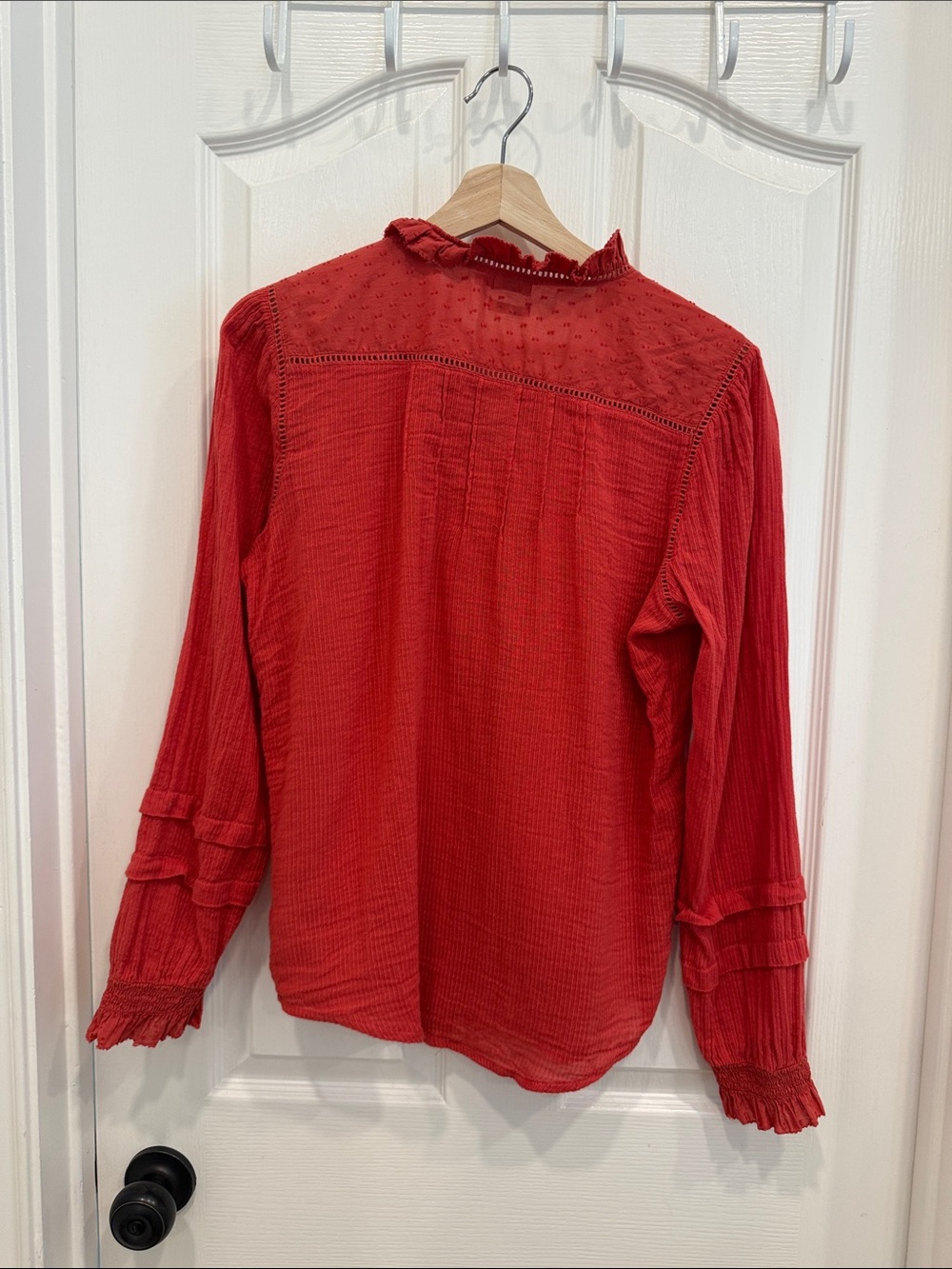 Faherty Willa organic cotton blouse - Picture 6 of 6